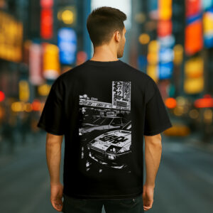 Midnight Streets. Turbo Dreams | Regular Fit- Black