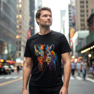 Unleash Your Wild Side | Regular Fit - Black