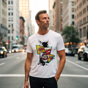 Say It Loud, Wear It Bold | Regular Fit - White