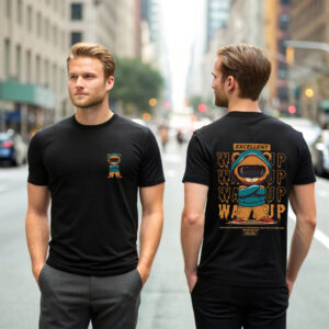 Wake Up Challenge Tee | Regular Fit - Black