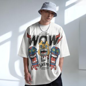 Make WOW Your Style Statement |  Regular Fit - White