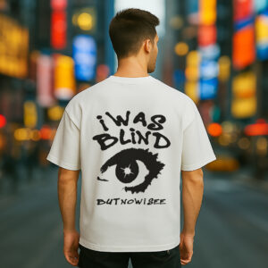 I Was Blind, But Now I can See | Regular Fit - White