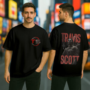 Rock The Vibe With This Travis Scott Inspired Drip | Regular Fit - Black